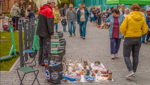 В апреле в Крепость возвращается блошиный рынок