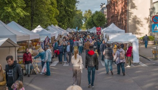 В субботу Даугавпилс приглашает на ярмарку ул. Ригас и блошиный рынок