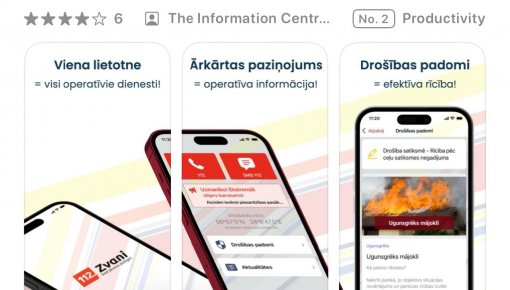 Тысячи жителей Латвии скачивают бесплатное приложение «112 Latvija». Зачем?
