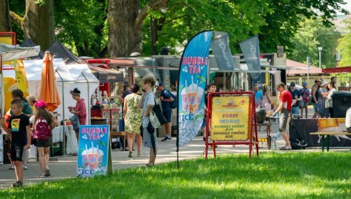 MANA PILS DAUGAVPILS: ярмарка, уличные кафе, аттракционы, концерты и улица Туризма