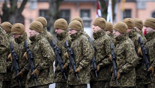 В Латвийской армии разрешат служить иностранцам