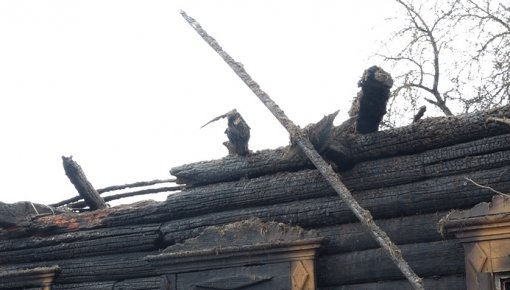 Пожар на Новом Строении: полиция подозревает поджог