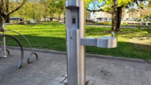 Даугавпилчанам предлагают выбрать дизайн бесплатного питьевого крана у Стропского озера