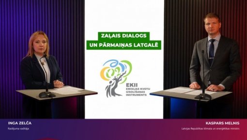 Zaļā Latgale: Klimata un enerģētikas ministrs Kaspars Melnis aicina uz drosmi un reāliem piemēriem klimata pārmaiņu risināšanā