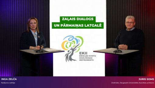 Zaļā Latgale: Zinātnieks Juris Soms par klimata pārmaiņām � fakti, riski un �kolibri� efekts ikdienā