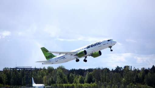 airBaltic �������� � ����������� ����� � ������ ������-��������