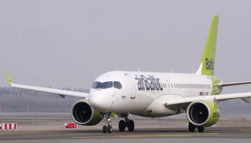 ��������� ����� airBaltic �������� ����� ��������� �� ���� ����� �� 20%