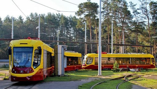 ��������� ����� Daugavpils satiksme � ������� �� ������� ����������� ������������