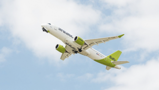 ������-�� �� ��������: ������������ ���� airBaltic ��������� ��������� � �������������
