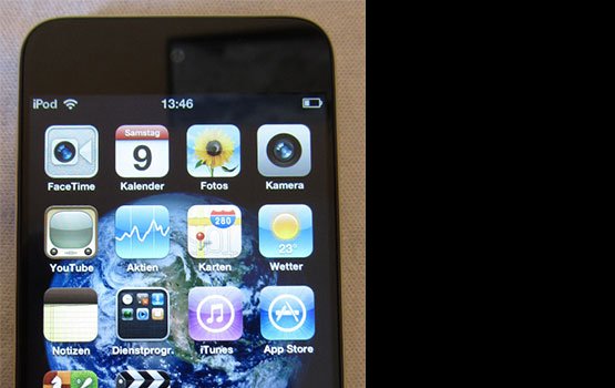 ����� ������ Apple iPod touch: ������� � �������