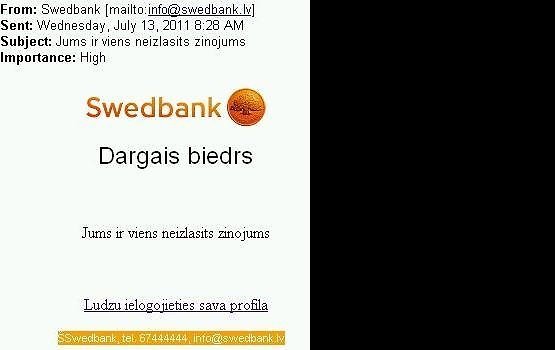 Swedbank ������������� � ��������� �������