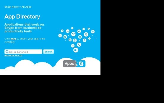 Skype обзавелся магазином приложений
