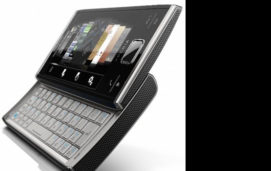 �������� ���� ������� ����� � Sony Ericsson X2 Xperia Elegant Black