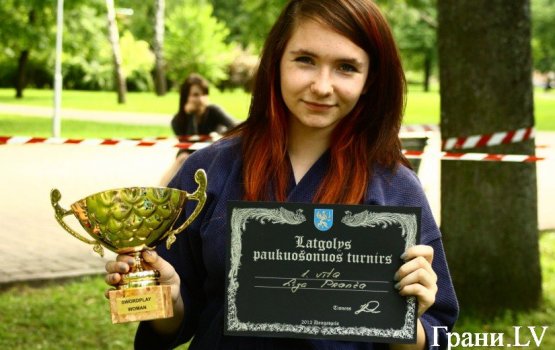 В День города состоялись соревнования по фехтованию «Swordplay Tournament of Latgale»