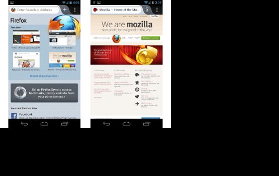 ����� "�������" Firefox ��� Android