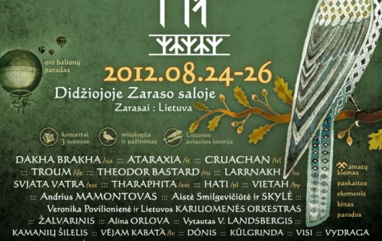 В Зарасае состоится XV фестиваль пост-фольк музыки  Menuo Juodaragis