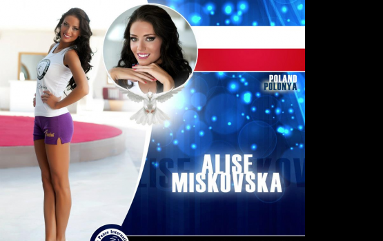 Алиса Мишковская стала третьей на конкурсе красоты Miss Peace