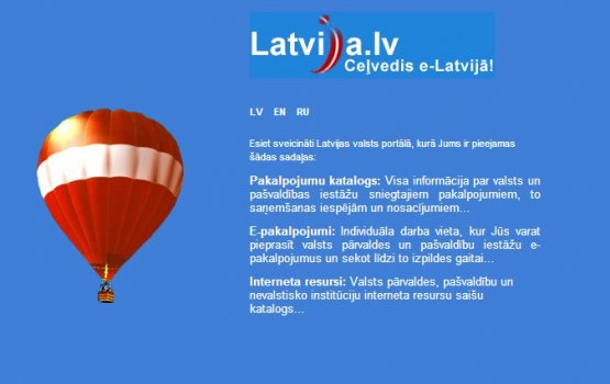 ����������� ������ ���������� Latvija.lv �����������