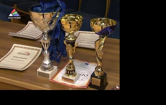 Ветеранов спорта чествовали в городской думе (видео)