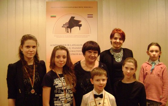 Успехи даугавпилсских пианистов в Литве