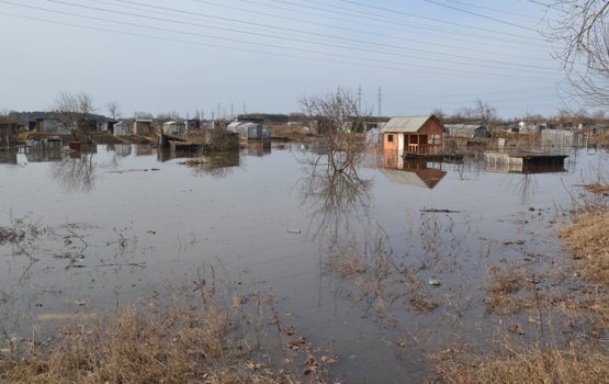 Паводок 2013: вода подбирается к Гривским кладбищам (фото)