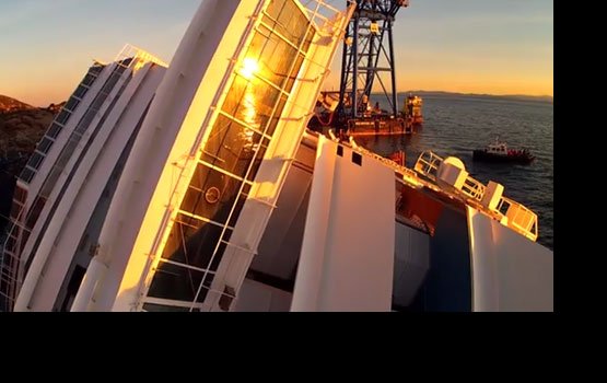 ��� �� ���� Costa Concordia �������� �������� � ����������� �����