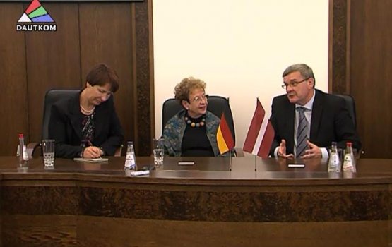 Визит посла Германии (видео)