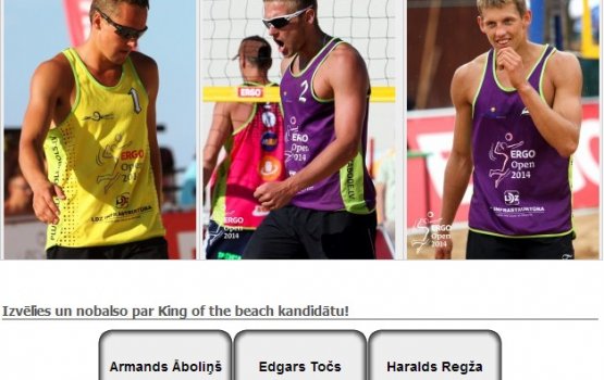 ������� �� ������ ��������� � Kings of The beach!