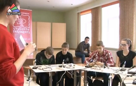 В Центре «Яуниба» воспитывали будущих инженеров (видео)