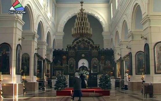 Празднование Крещения (видео)
