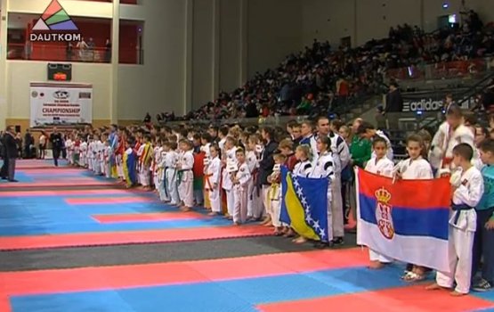 Прошел чемпионат Европы по карате (видео)