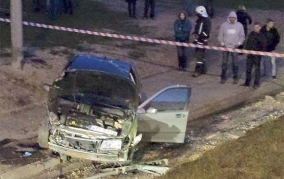 В аварию попали пьяные прокуроры