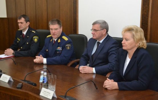 В Даугавпилсской думе собралось полицейское начальство