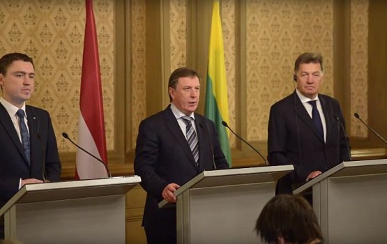 В Риге встретились премьер-министры стран Балтии