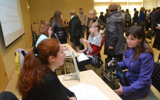 Более 130 вакансий предложили даугавпилчанам на Ярмарке