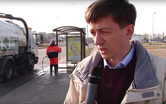 В городе началась весенняя уборка