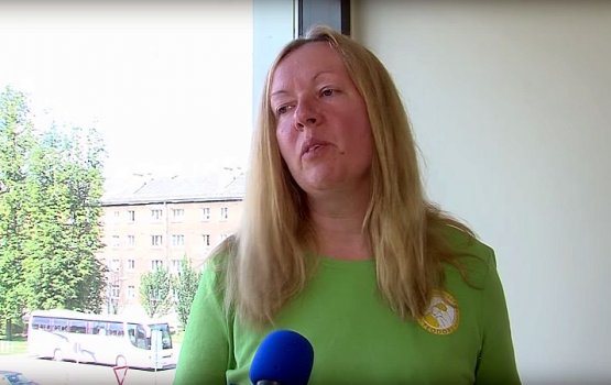 В Даугавпилсе проходит практический семинар для владельцев собак-поводырей