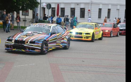 Сезон дрифта в Даугавпилсе открыт