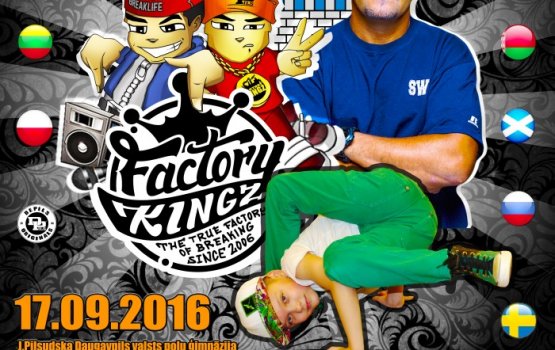 Factory Kingz приглашает на юбилей