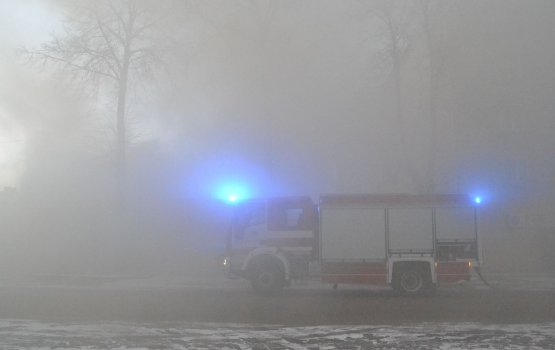 Пожар на улице Страдниеку
