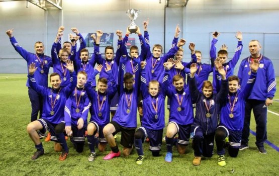 Футбол: команда ДФЦ «Даугавпилс» – обладатель Зимнего Кубка