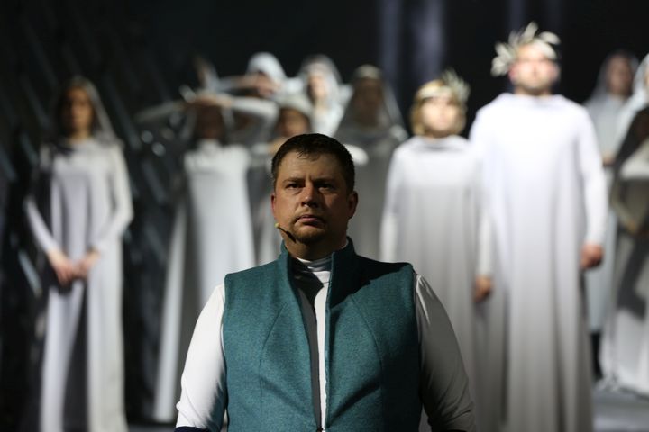 Посвященный столетию Латгальского конгресса спектакль «Затонувший город» – пламенное послание Латвии