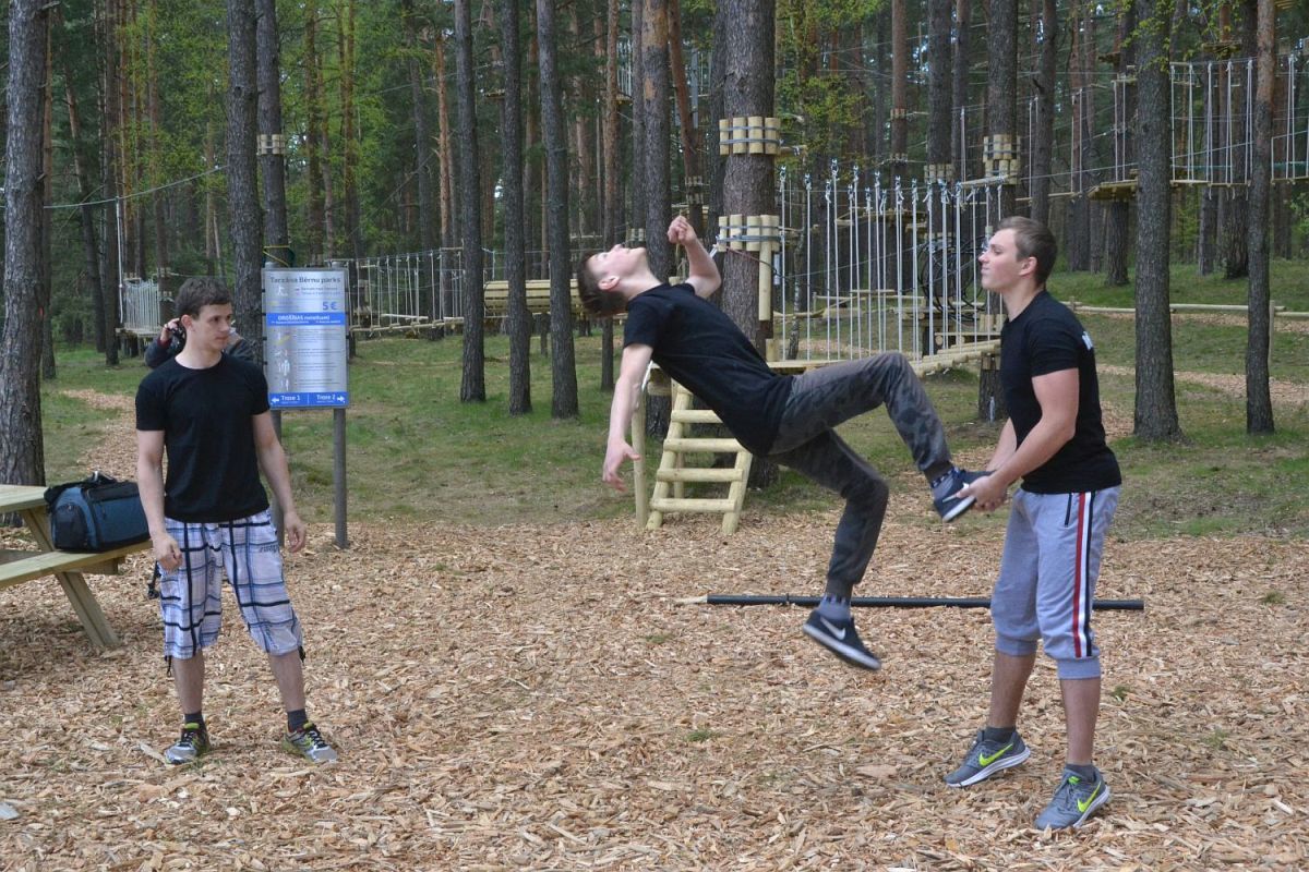 Daugavpilī jauns tūrisma objekts – piedzīvojumu parks “Daugavpils Tarzāns”