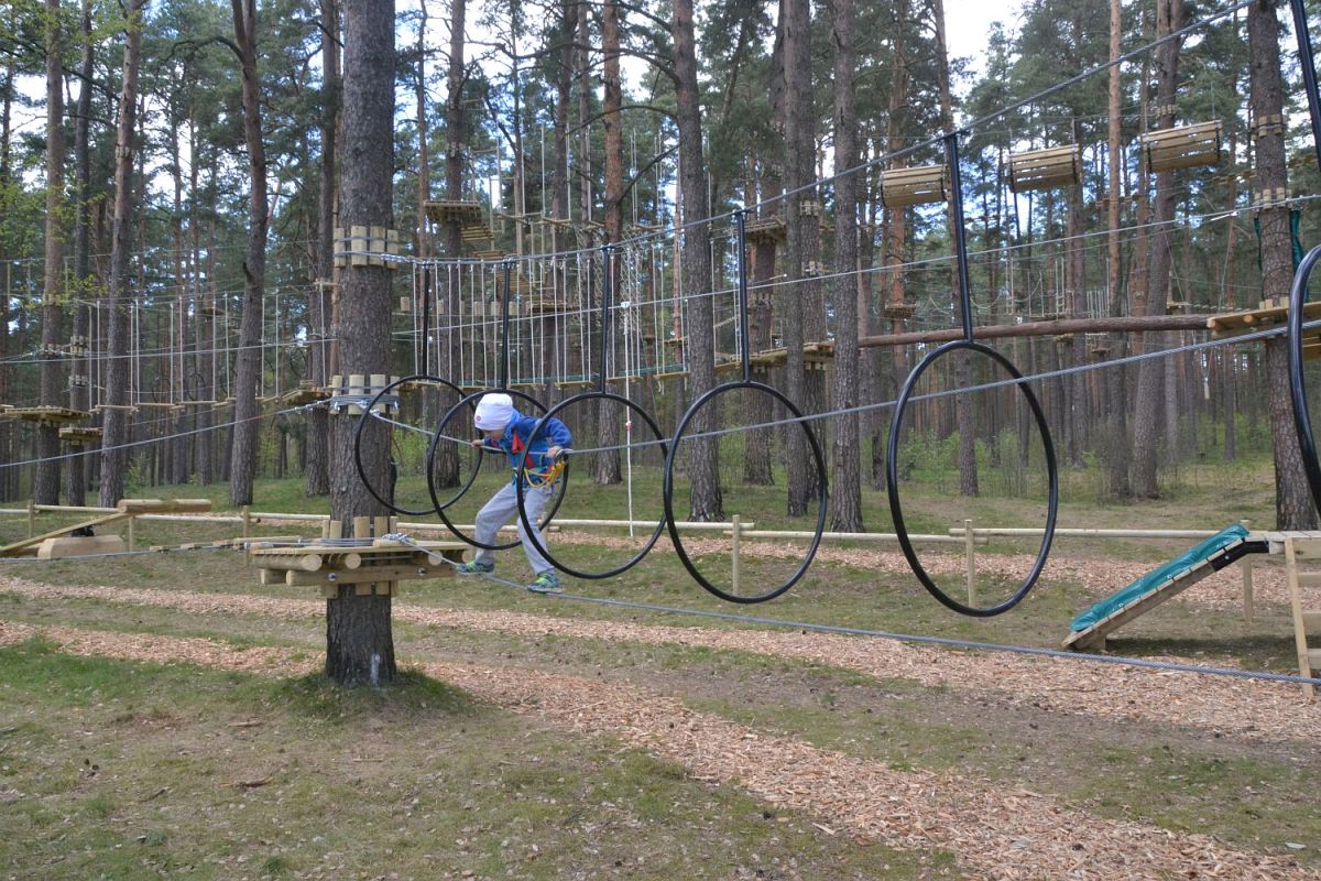 Daugavpilī jauns tūrisma objekts – piedzīvojumu parks “Daugavpils Tarzāns”
