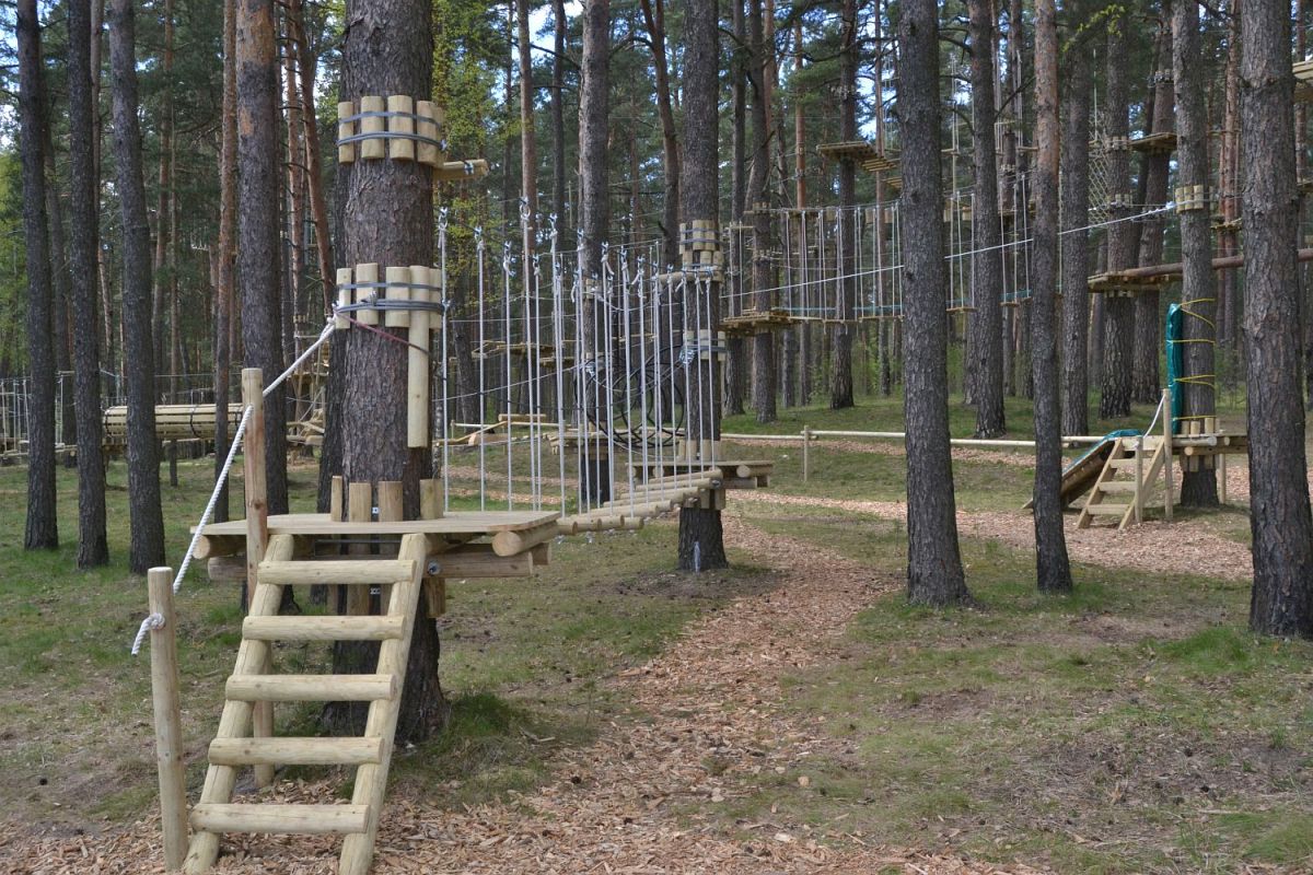 Daugavpilī jauns tūrisma objekts – piedzīvojumu parks “Daugavpils Tarzāns”