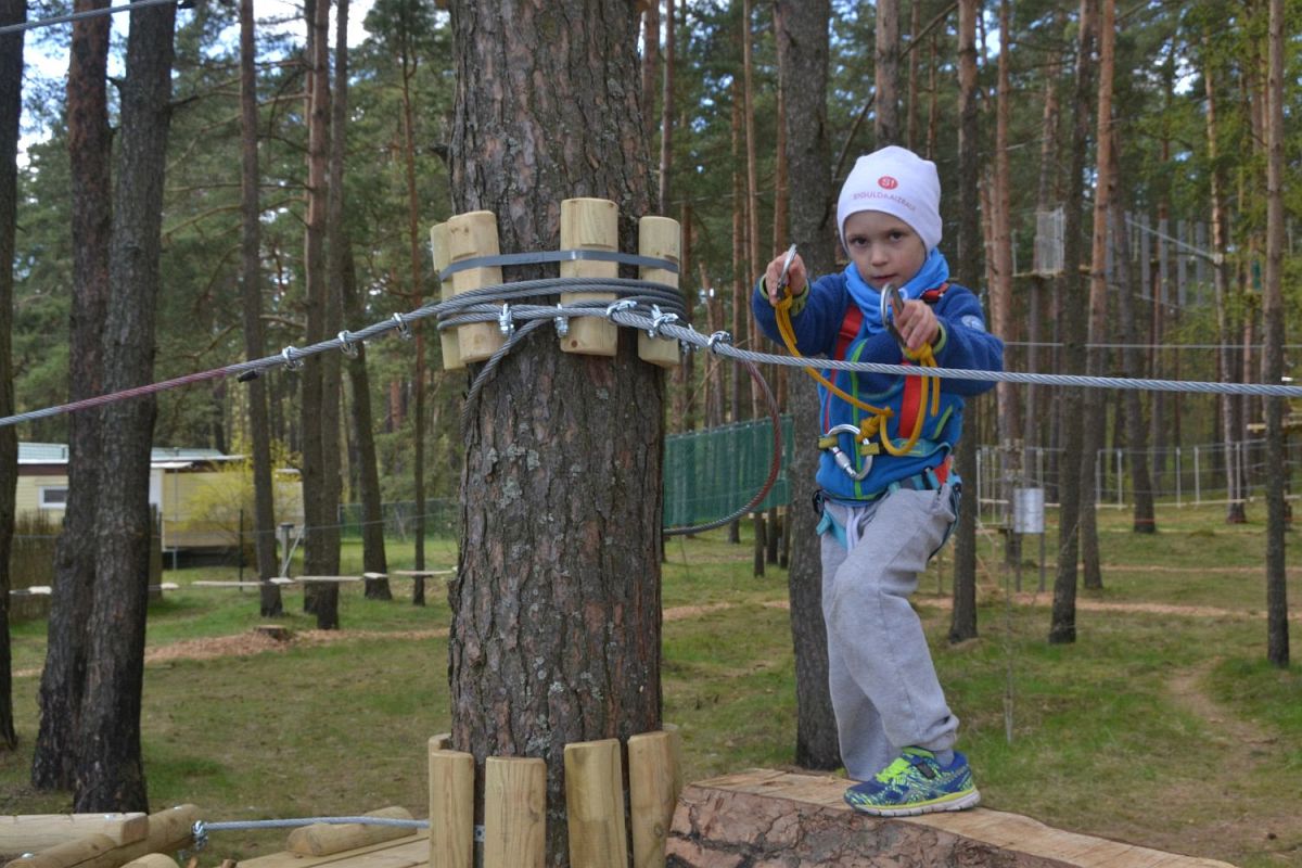 Daugavpilī jauns tūrisma objekts – piedzīvojumu parks “Daugavpils Tarzāns”