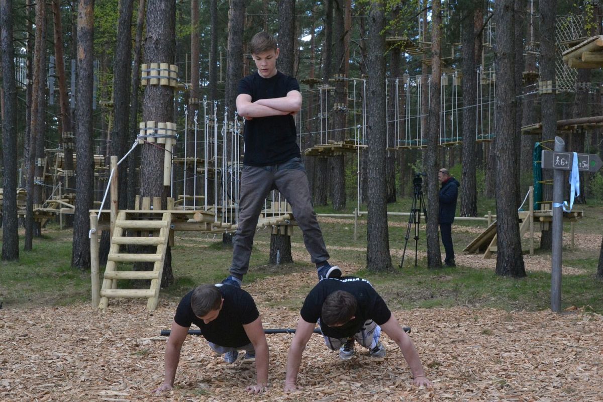 Daugavpilī jauns tūrisma objekts – piedzīvojumu parks “Daugavpils Tarzāns”