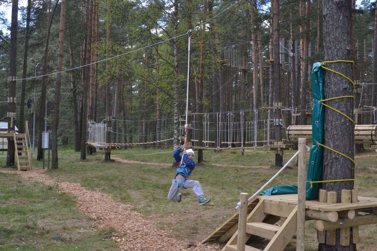 Daugavpilī jauns tūrisma objekts – piedzīvojumu parks “Daugavpils Tarzāns”