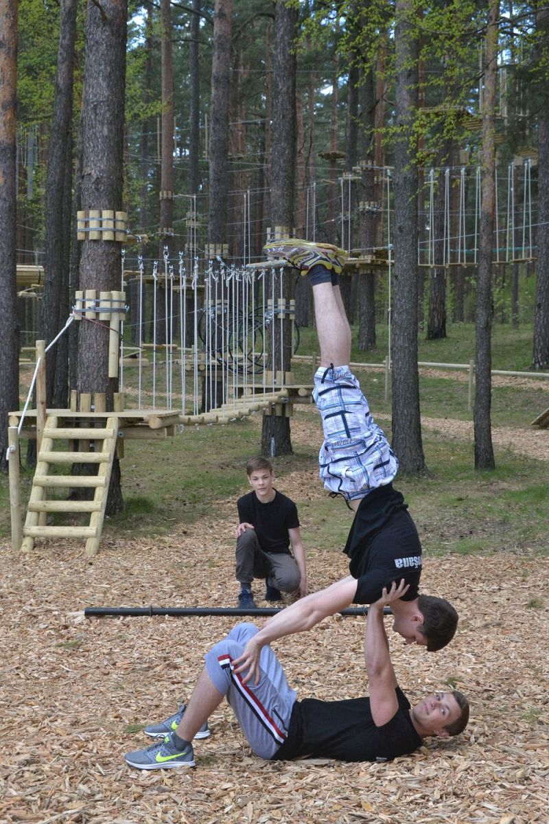 Daugavpilī jauns tūrisma objekts – piedzīvojumu parks “Daugavpils Tarzāns”