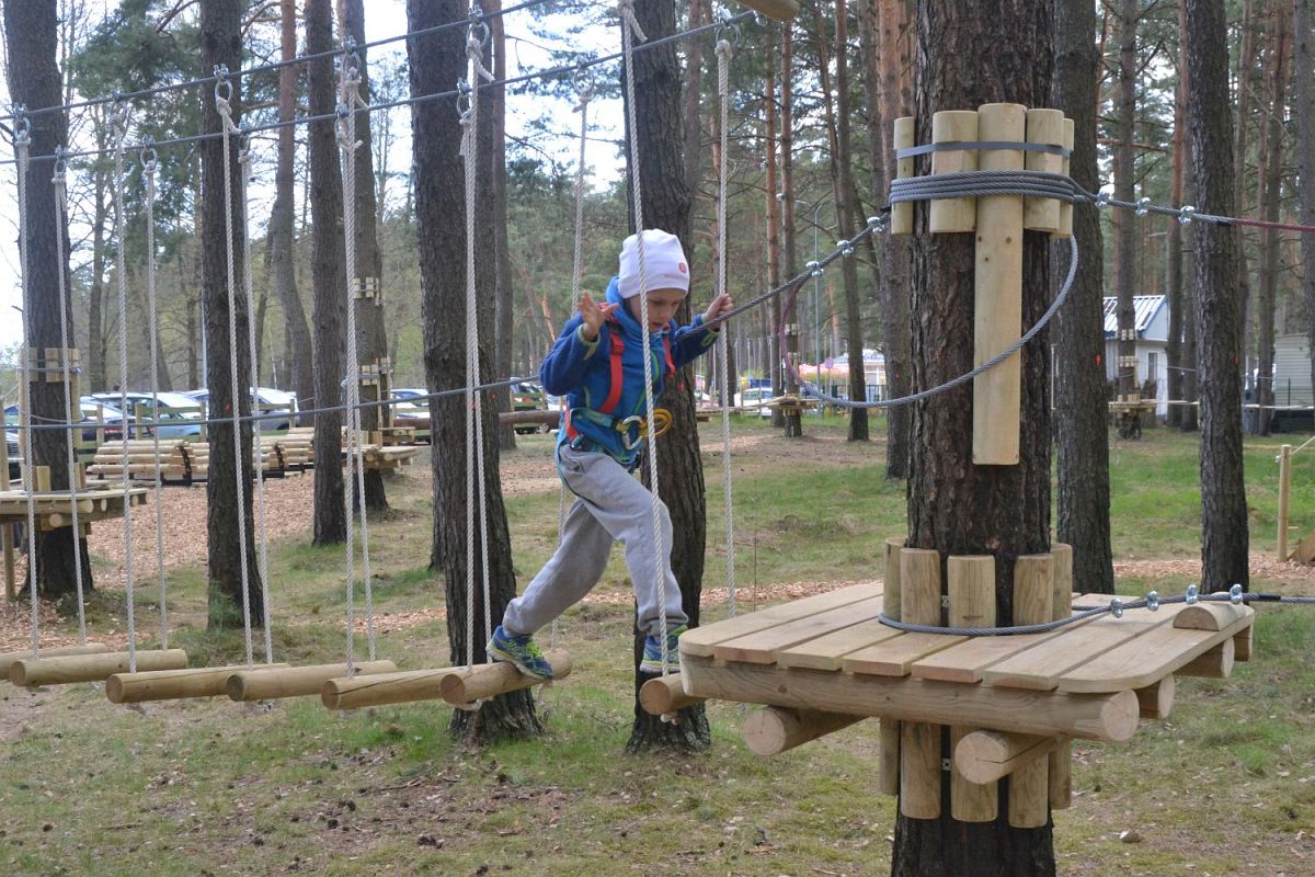 Daugavpilī jauns tūrisma objekts – piedzīvojumu parks “Daugavpils Tarzāns”